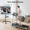 Mobile TV Stand for 23-60 Inch LCD LED Flat/Curved Panel Screen TVs, Tilt TV Cart Holds up to 88Lbs Portable Stand with Laptop Shelf Rolling Floor Max VESA 400x400mm